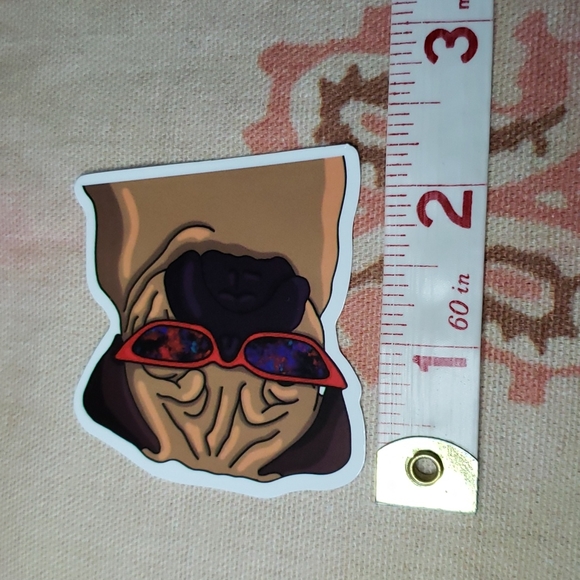 (J) Pug Dog Sticker Doggie Dog Mom Puppy - Picture 4 of 5